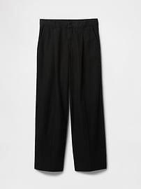 365 Low Rise Linen-Blend Trousers