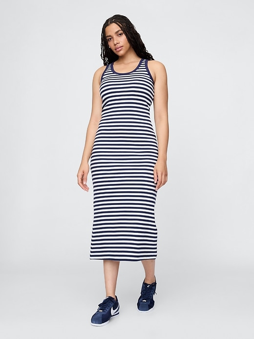Image number 5 showing, Rib Midi Tank Dress