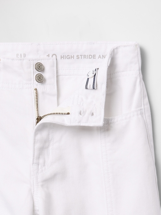 Image number 5 showing, Kids High Rise Stride Wide-Leg Ankle Jeans