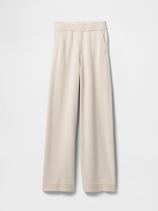 Image number 5 showing, 100% Cotton Relaxed Sweater Pants