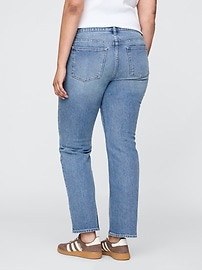 Low Rise &#39;90s Straight Jeans