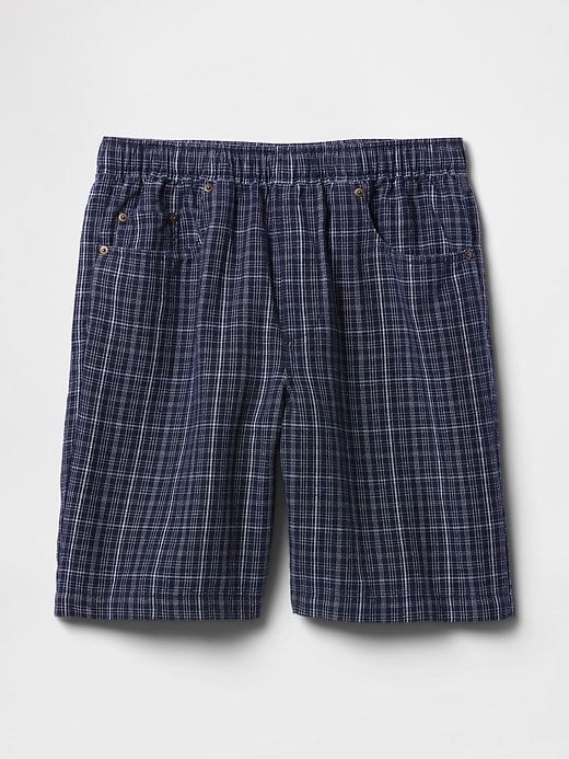 Image number 6 showing, 9" Linen-Cotton Easy Shorts