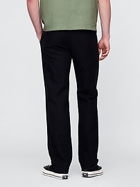 Linen-Cotton Khakis
