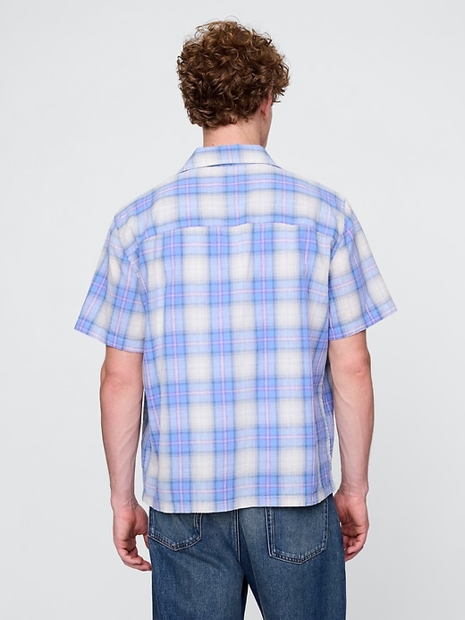 Image number 3 showing, Linen-Cotton Shirt