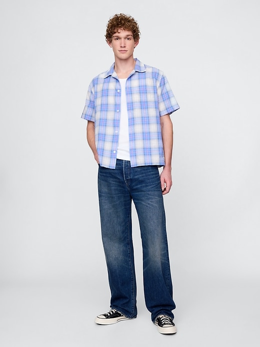 Image number 2 showing, Linen-Cotton Shirt