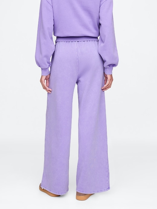 Image number 4 showing, VintageSoft Baggy Wide-Leg Sweatpants