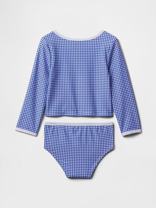 Image number 2 showing, Baby & Toddler Rash Guard Swim Two-Piece