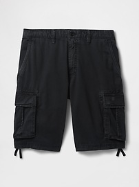 Twill Cargo Baggy Shorts