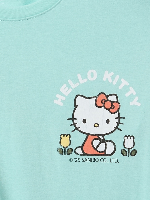 Image number 4 showing, Kids Hello Kitty Logo Graphic Tunic T-Shirt