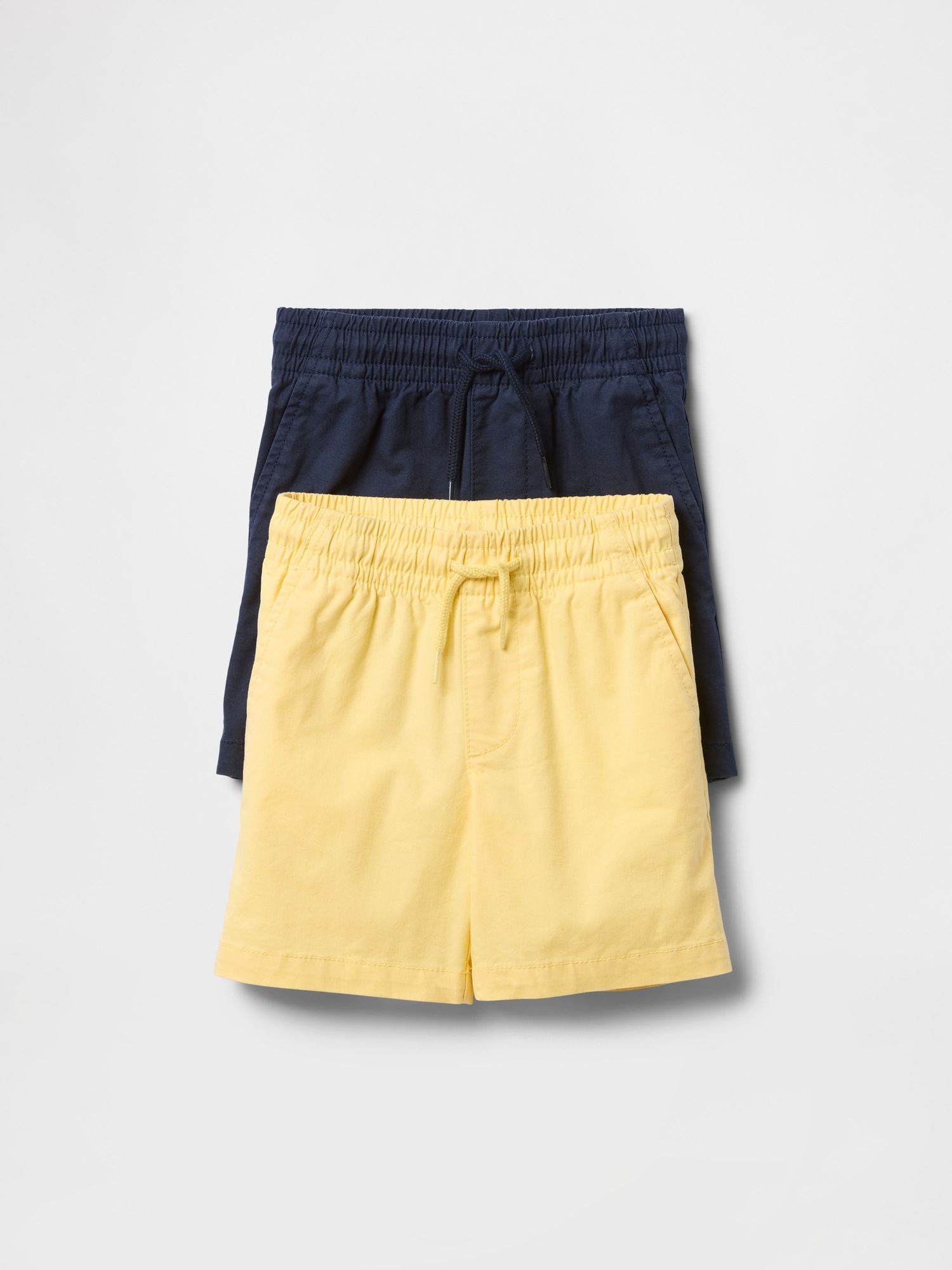 Gap Baby & Toddler Pull-on Shorts (2-pack) In Tapestry Navy Blue