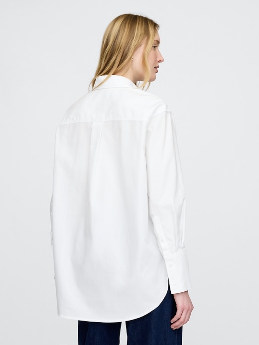 Image number 2 showing, Organic Cotton Oxford Big Shirt