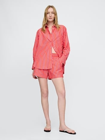 Organic Cotton Poplin Boxer Shorts