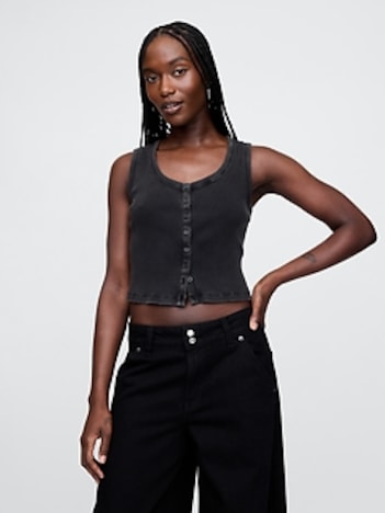 Rib Crop Top
