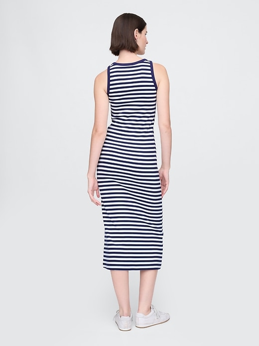 Image number 2 showing, Rib Midi Tank Dress