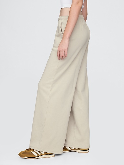 Image number 3 showing, VintageSoft Baggy Wide-Leg Sweatpants