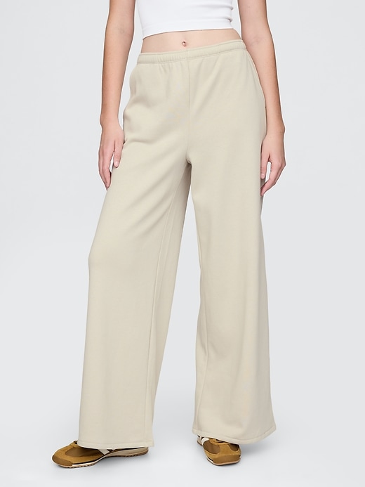 Image number 2 showing, VintageSoft Baggy Wide-Leg Sweatpants