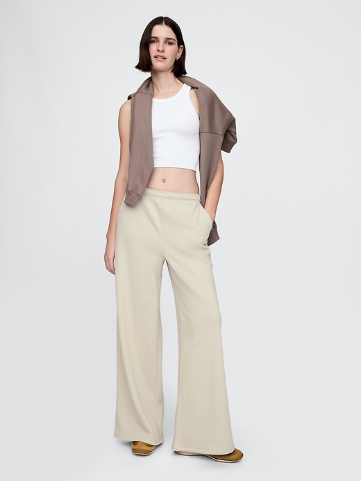 Image number 1 showing, VintageSoft Baggy Wide-Leg Sweatpants