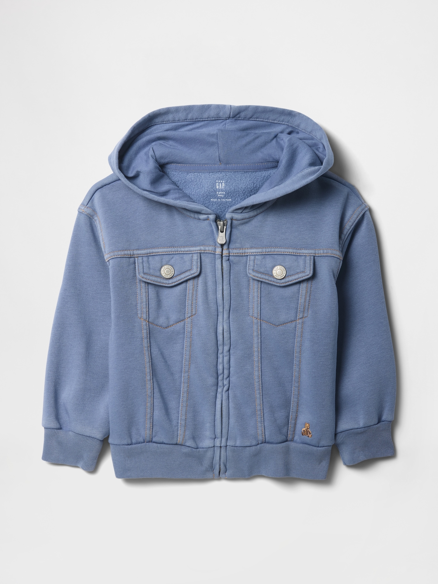Baby & Toddler VintageSoft Hooded Icon Jacket