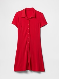【最終お値下げ】French Sleeve Polo Mini Dress JERSEY POLO MINI DRESS - NAVY | COS