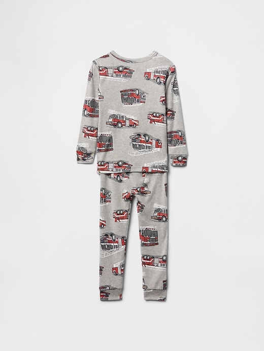 Image number 2 showing, Baby & Toddler Organic Brushed Cotton PJ Set