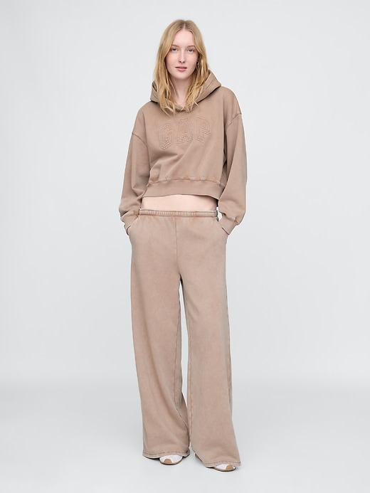 Image number 4 showing, VintageSoft Cropped Logo Hoodie