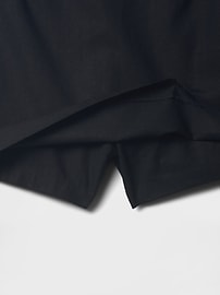 Linen-Blend Mini Skort