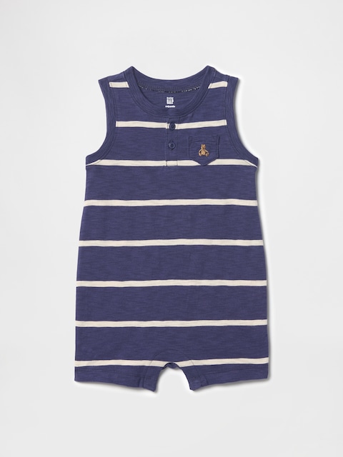 Baby Organic Cotton Shorty One-Piece