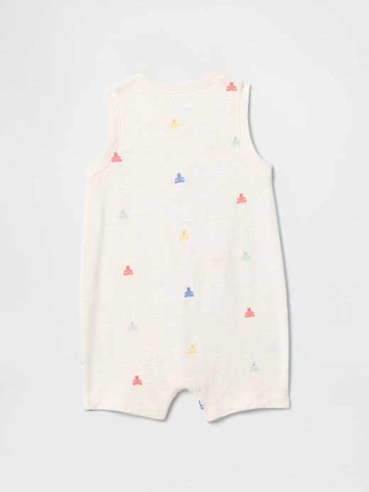 Image number 2 showing, Baby Organic Cotton Shorty One-Piece