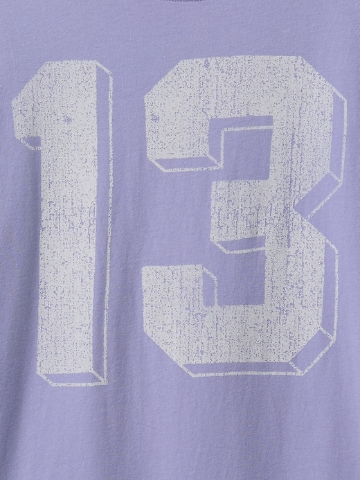 Image number 4 showing, Kids Varsity Graphic Tunic T-Shirt