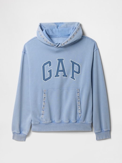 Image number 7 showing, VintageSoft Oversized Logo Hoodie