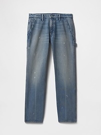 Rigid Straight Carpenter Jeans