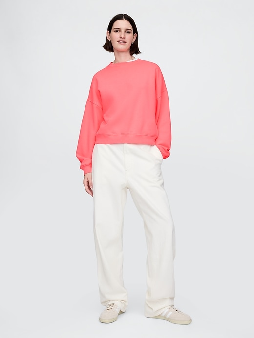 Image number 2 showing, VintageSoft Wedge Crewneck Sweatshirt