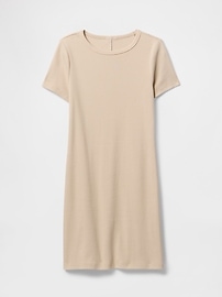 Rib Mini T-Shirt Dress