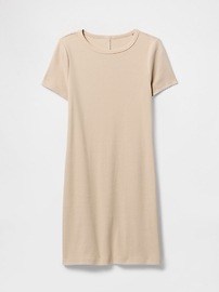 Rib Mini T-Shirt Dress