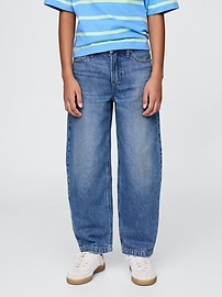Kids Baggy Barrel Jeans