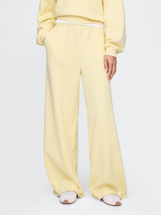 Image number 2 showing, VintageSoft Baggy Wide-Leg Sweatpants