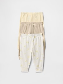Baby First Favorites Organic Cotton Pull-On Pants (3-Pack)