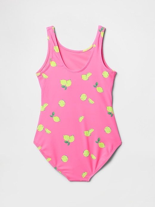 Image number 2 showing, Kids Cutout Swim One-Piece