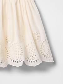 Baby Eyelet Cotton Outfit Set
