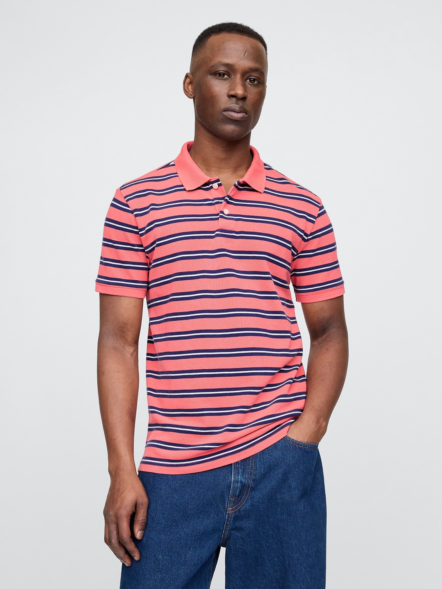 Pique Polo Shirt