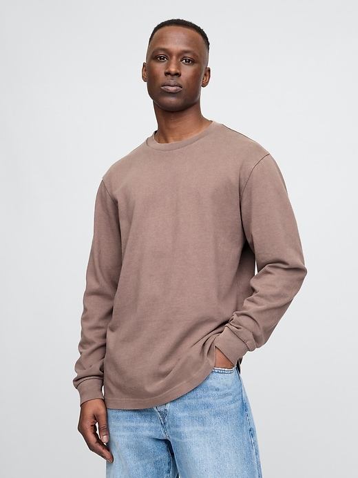 Image number 1 showing, Heavyweight Crewneck T-Shirt