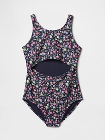 Kids Cutout Swim One-Piece