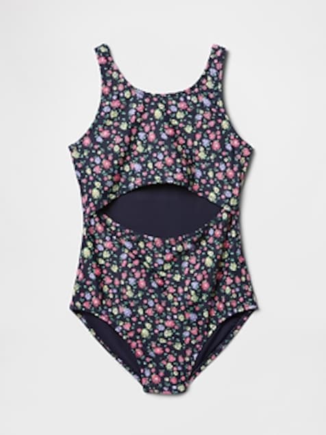 Kids Cutout Swim One-Piece
