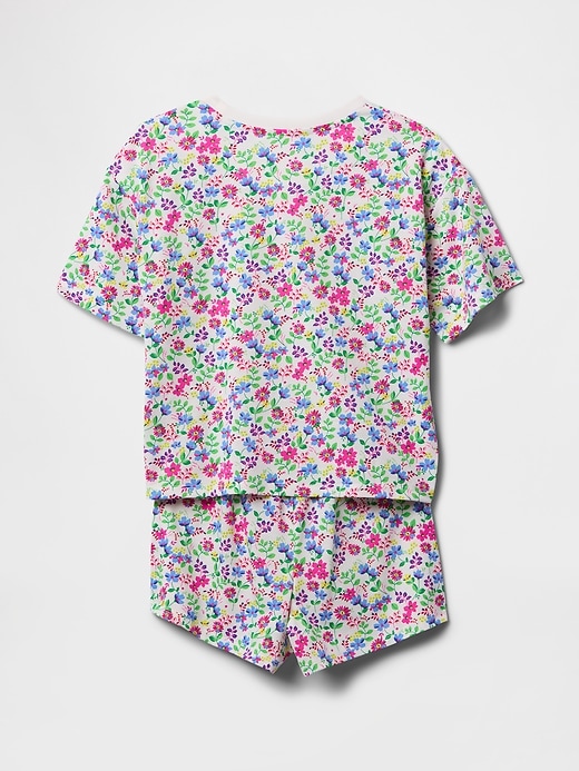 Image number 2 showing, Kids Recycled PJ Short Set