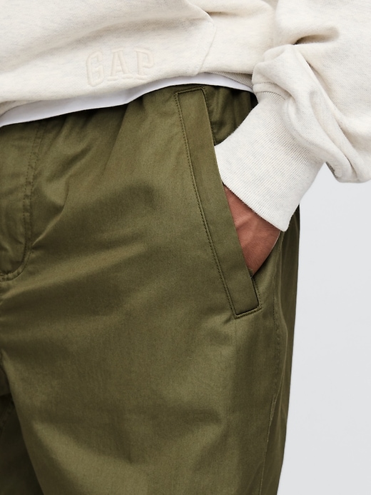 Image number 4 showing, Twill Parachute Baggy Pants