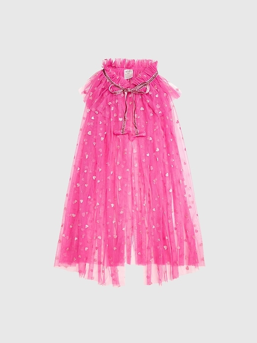 1 of 8 showing, with the color HEART of product Sweet Wink Glitter Heart Valentines Day Cape