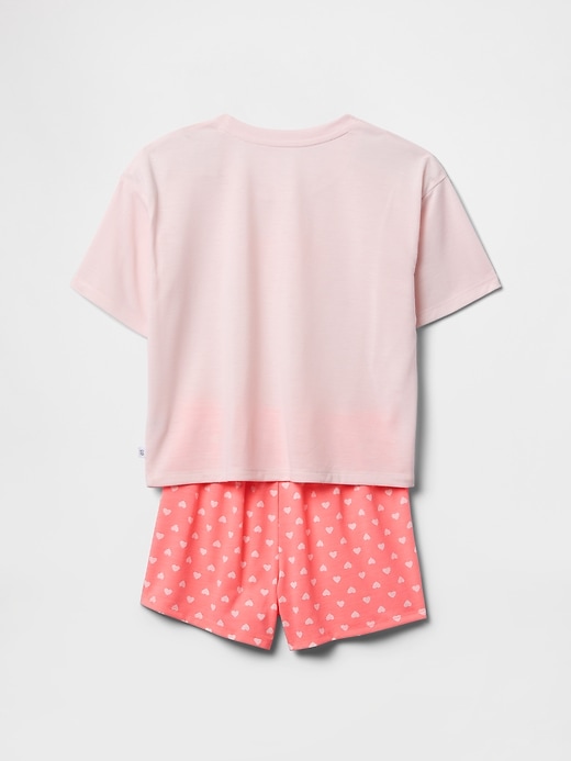 Image number 2 showing, Kids Recycled PJ Short Set