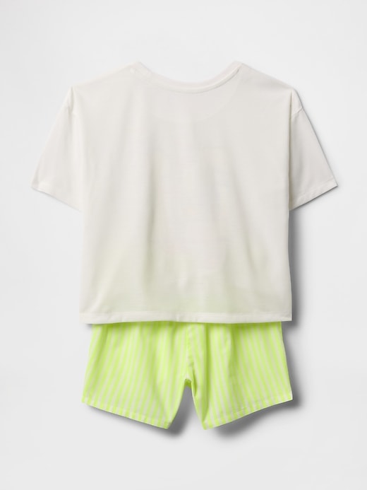 Image number 2 showing, Kids Recycled PJ Short Set