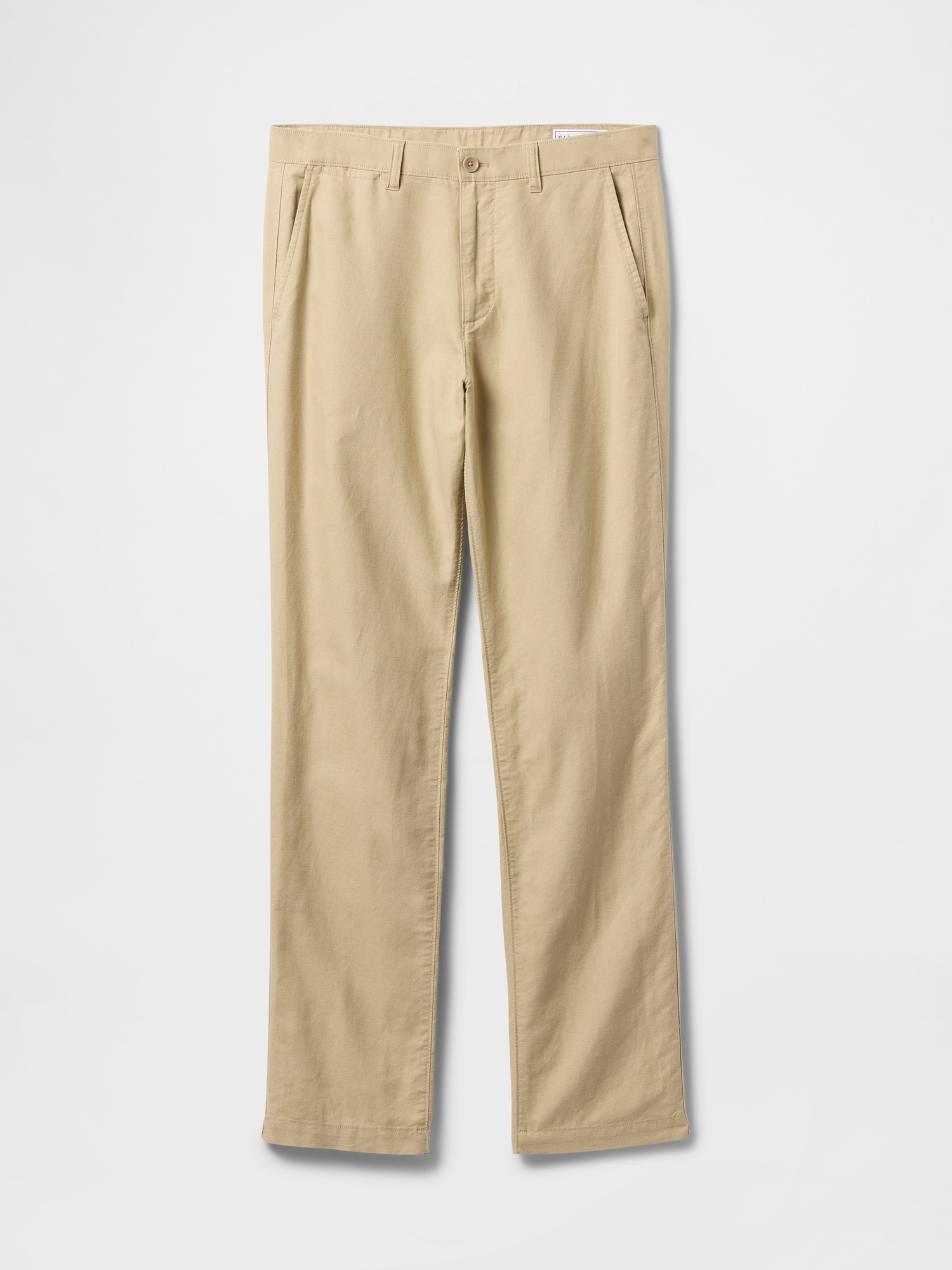 Мужские брюки Gap Linen-Cotton Khakis — фото 6