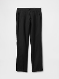 Linen-Cotton Khakis